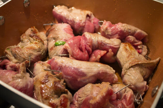 Braciole al sugo pugliesi или мясные рулетики в соусе