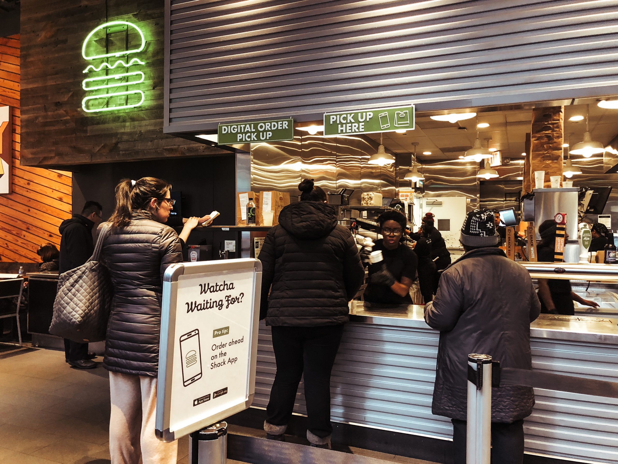 бургеры в Нью-Йорке, shake shack