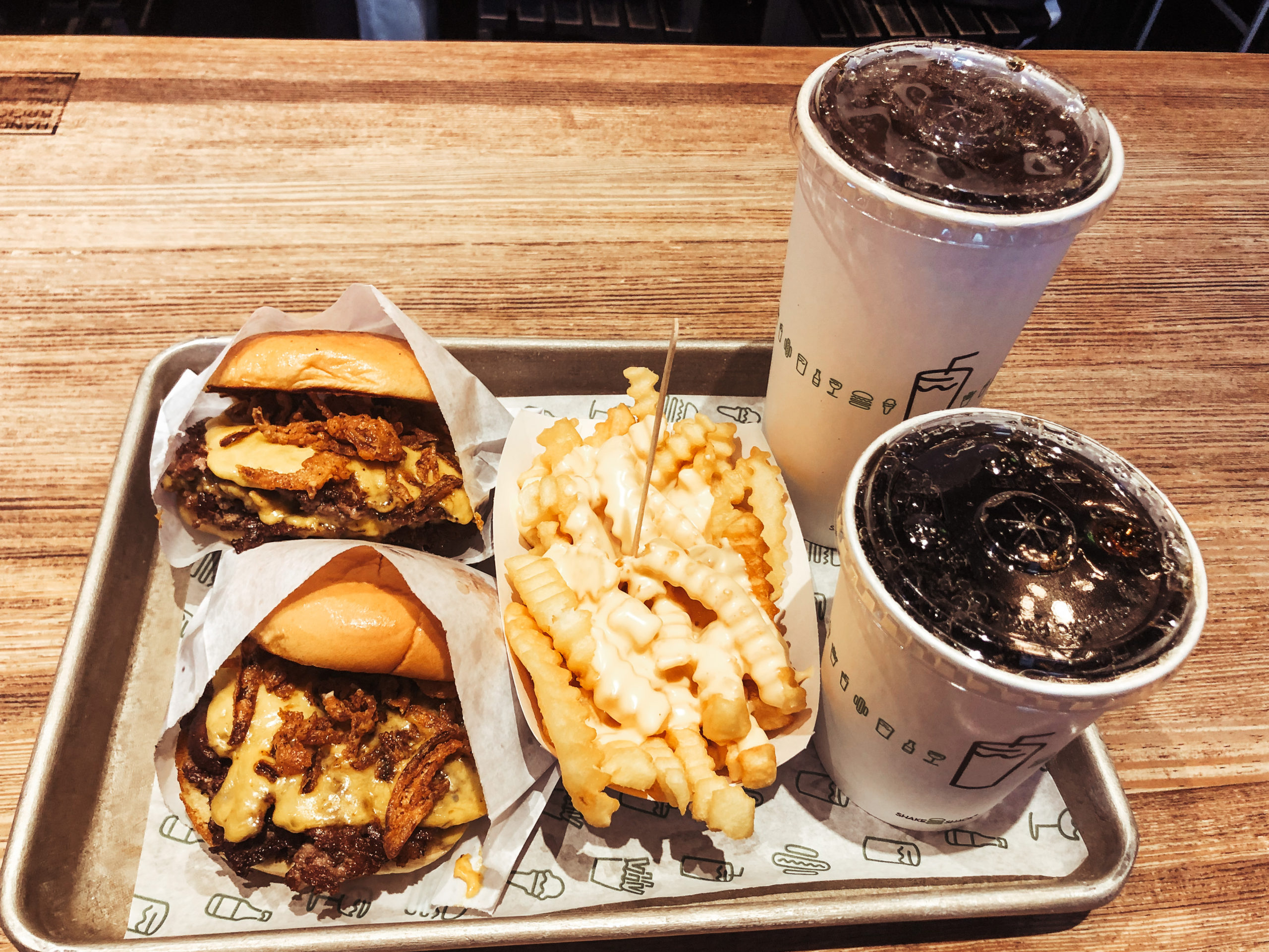 Shake Shack, бургеры Нью-Йорк