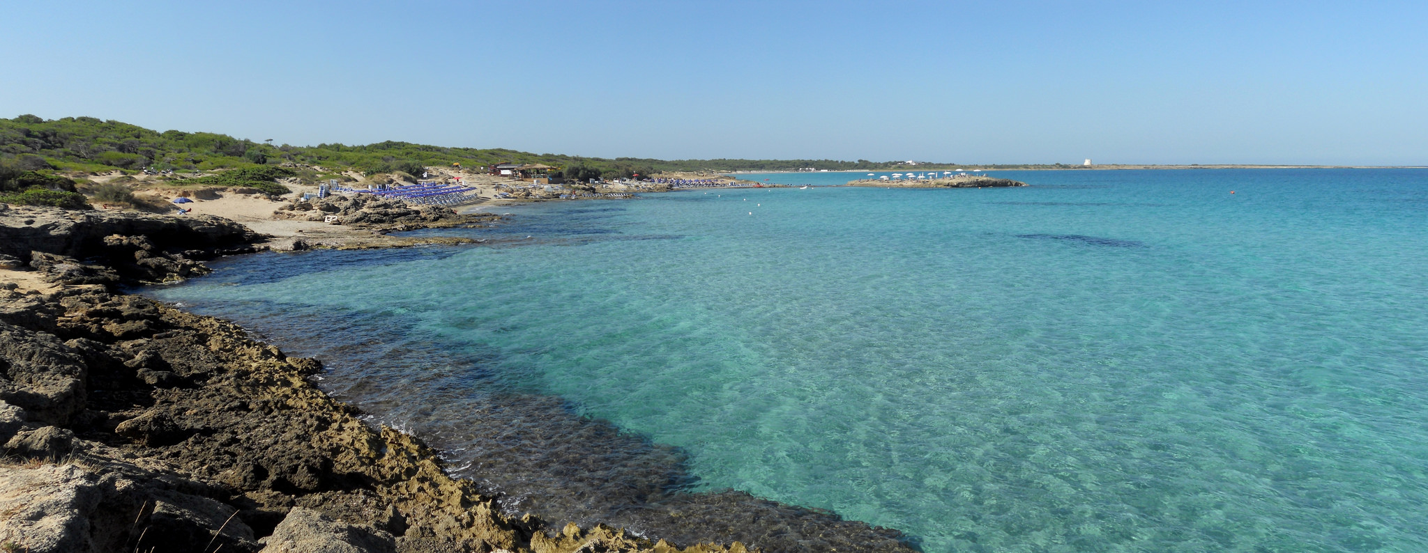 пляжи Апулии, пляжи Галлиполи, punta della suina